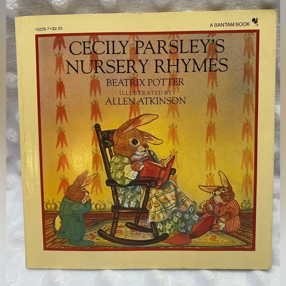 Vintage 1983 Cecily Parsley’s Nursery Rhymes - Beatrix Potter